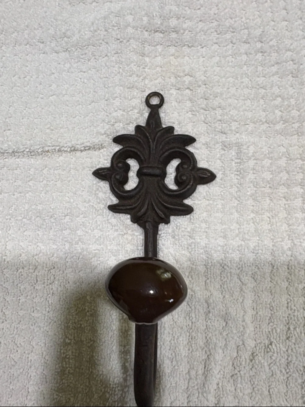 Decorative Brown Metal Wall Hook for Home Wall Decor